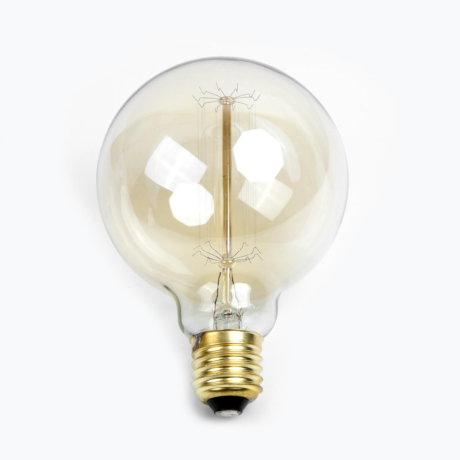 

Для вінтажної лампочки розжарювання 40 Вт стилю Едісона E27 для кафе та виставкових залів G95B