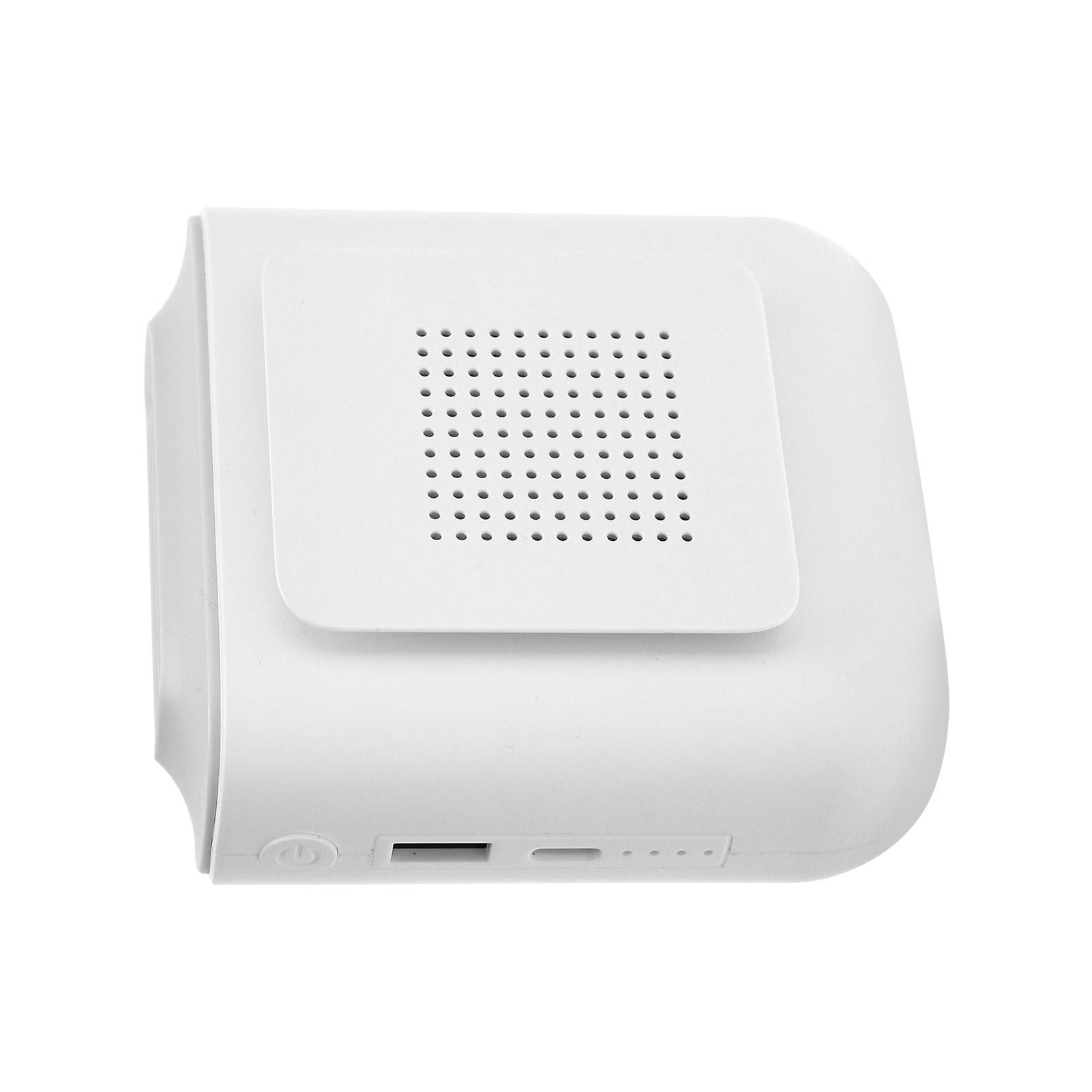 

Портативный мини-вентилятор на талию и шею, перезаряжаемый, 3 передачи, регулируемый, уличный вентилятор охлаждения воздуха, белый белый