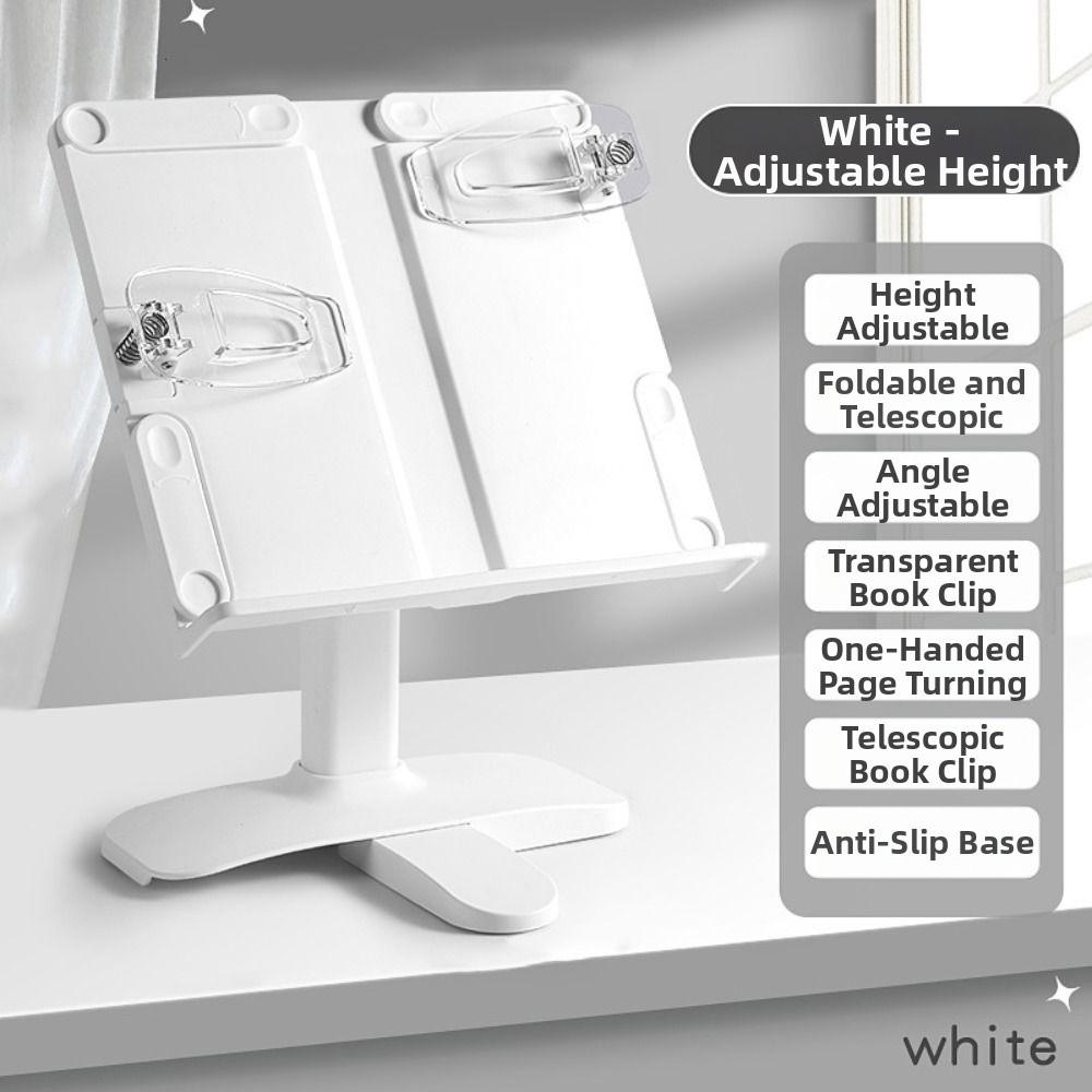 Folding Desk Books Stand Multifunctional Lifting Landing Book Holder  Music Score