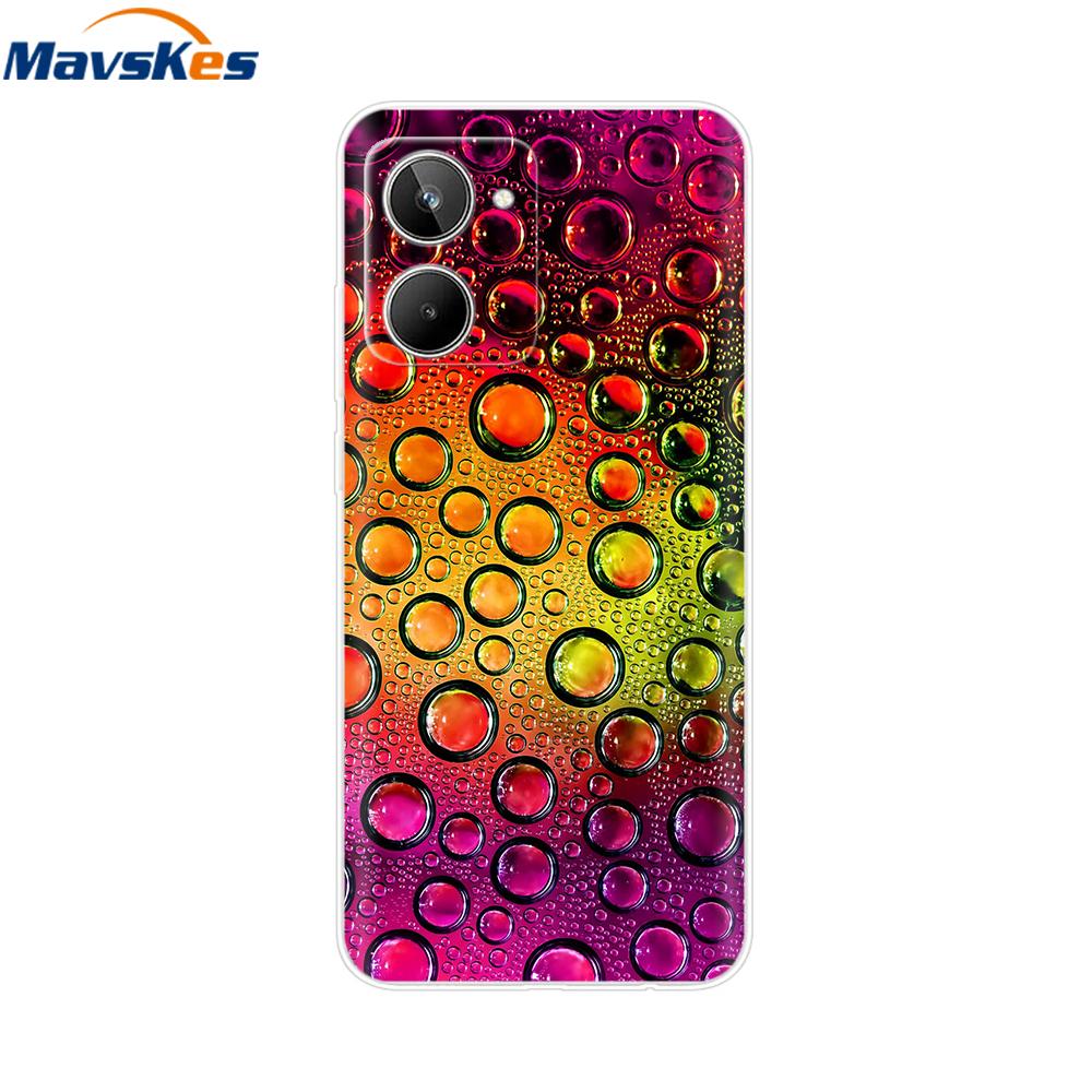 For Realme 10 Case Soft Transparent Back Cover Cases For OPPO Realme 10 4G Realme10 Silicone Bumper Phone Fundas Bags 6.4inch