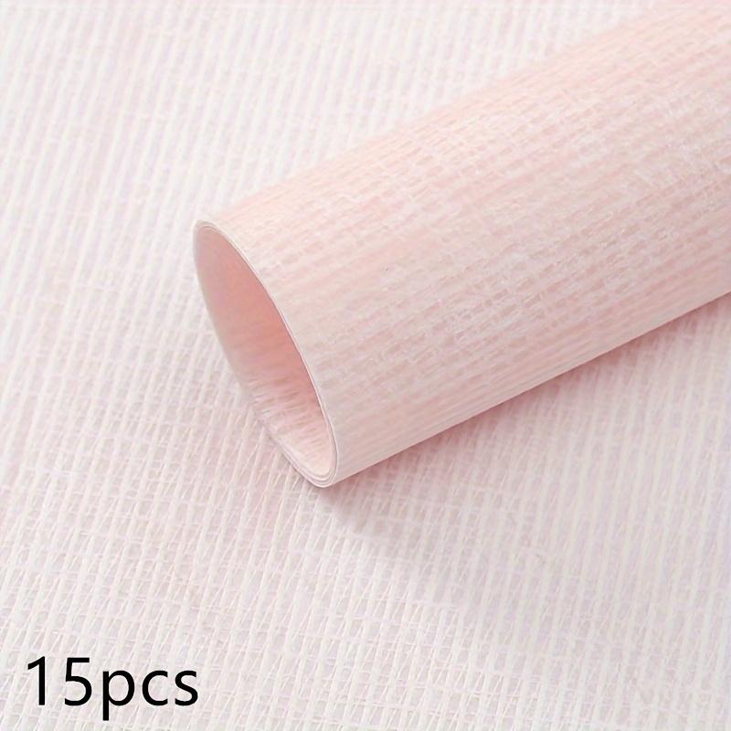 

15 шт. упаковочная бумага для букетов, кремовая серия, упаковочная бумага для цветов, подарочная упаковка, упаковка для свадеб, дней рождения, обертка для детских праздников, декор для девичников розовый