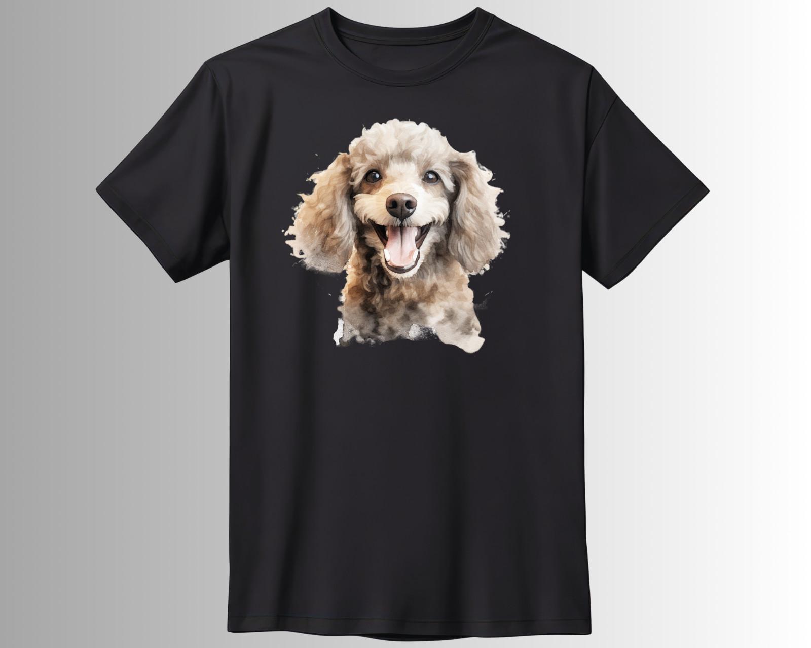 Poodle Dogs T-Shirt for Dog Owners- S