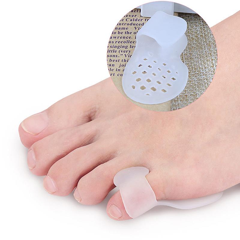 1 Pair Of Toe Orthotics Protector Interphalangeal Separator Foot Care Tools