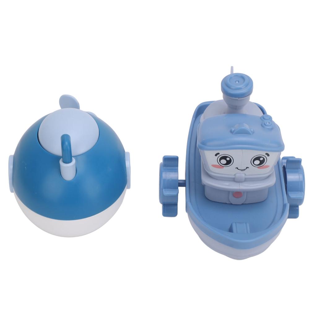 2PCS Kids Bath Toys Interactive Educational Rotating Swinging Spraying Bathing Toy Set for Infants