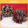 40cm Festive Christmas Decor With Thick 40cm Artificial Wreath