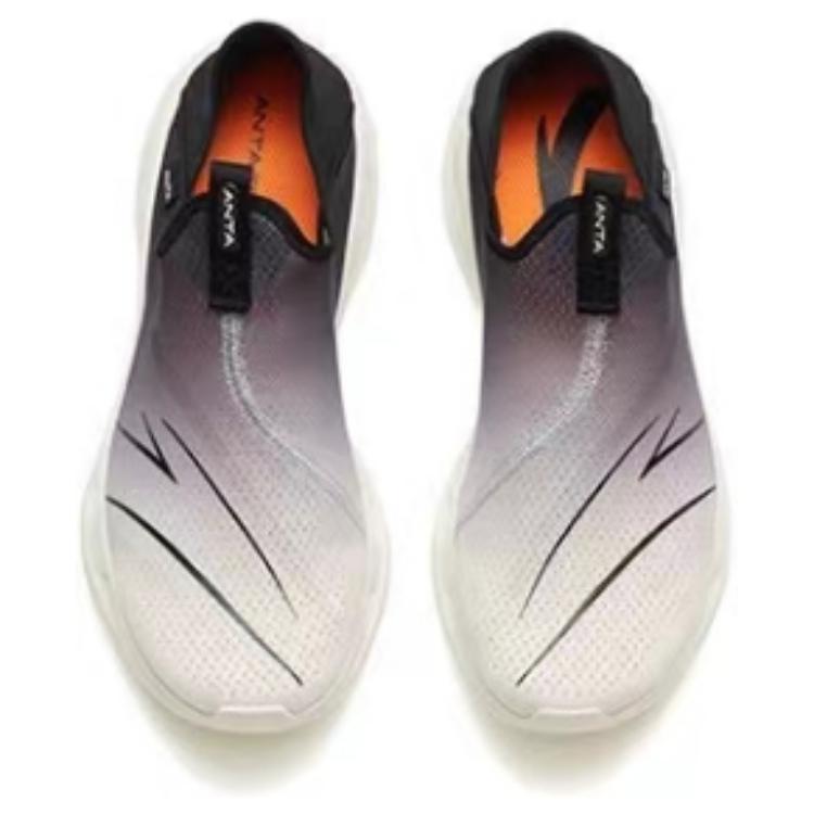 Anta Shock Absorbing Durable Low Top Outdoor Functional Shoes Men Shoes Black White 912327775-1