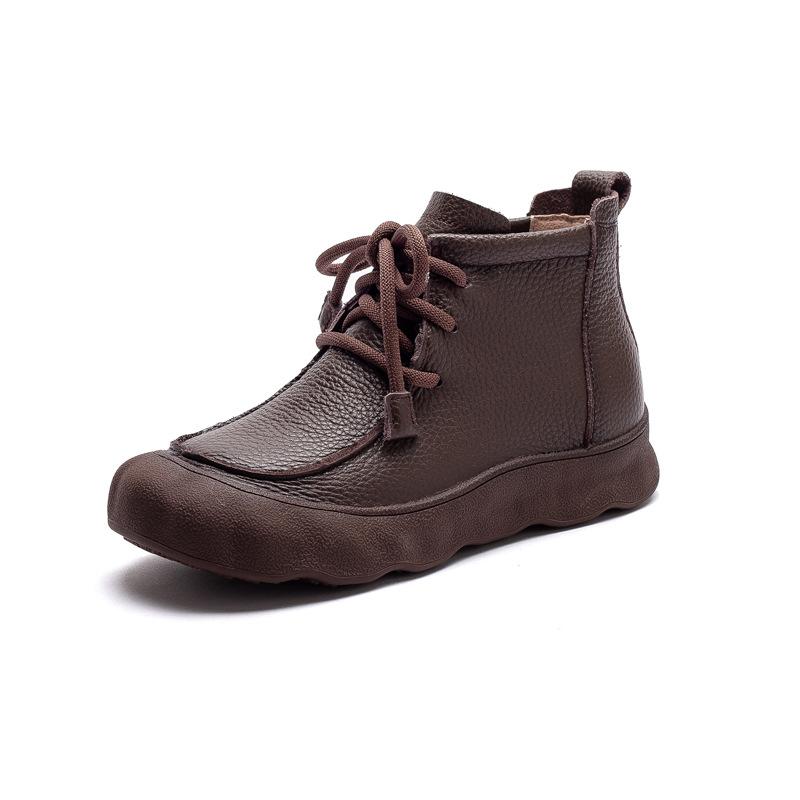 New Style Shoes, Retro Boots, Women's Boots, Soft Leather Boots, Soft-soled Boots, High-top Boots