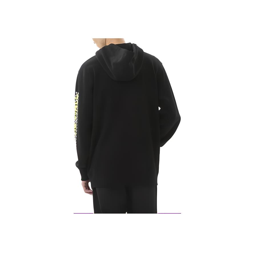 Vans X Happy Face Colaboração Estampa de Letra Moletom de Desenho Animado Masculino Moletons Preto VN0A5KENZAV