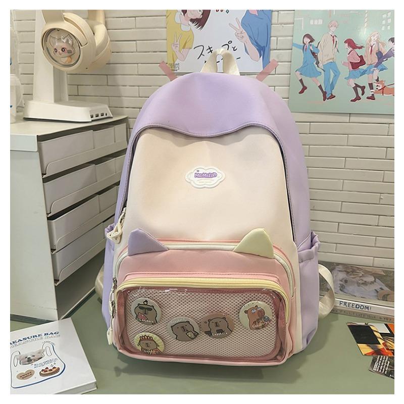 

Новый школьный рюкзак очень ценный, свежий и милый, в стиле колледжа. Старшеклассники могут путешествовать налегке и с рюкзаками большой вместимости.