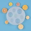 24TE Moon Cake Molds Multi-shaped Bean Pastes Mini Cake Silicone Mold DIY Resin Mould