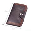 PU leather Gift Trifold Wallet Pocket Black Brown Male Purse Coin Purse Card Holders Men Wallets