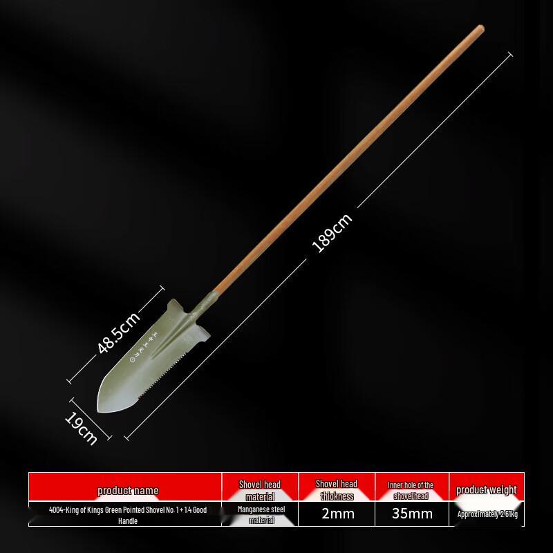 King of Kings Digging Shovel