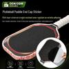 Protection de surface de raquette de pickleball: Sans résidus, Remplaçable, Améliore la sensation de frappe de balle, Ajustement universel