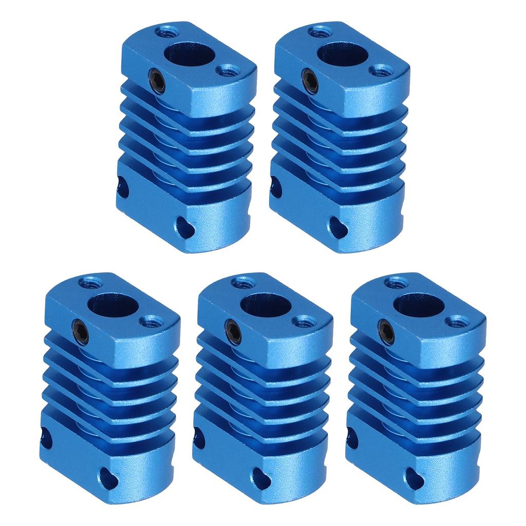 5Pcs 3D Printer Heat Sink Radiator Aluminum Alloy Dissipation Block Extruder MK10 E3DV6