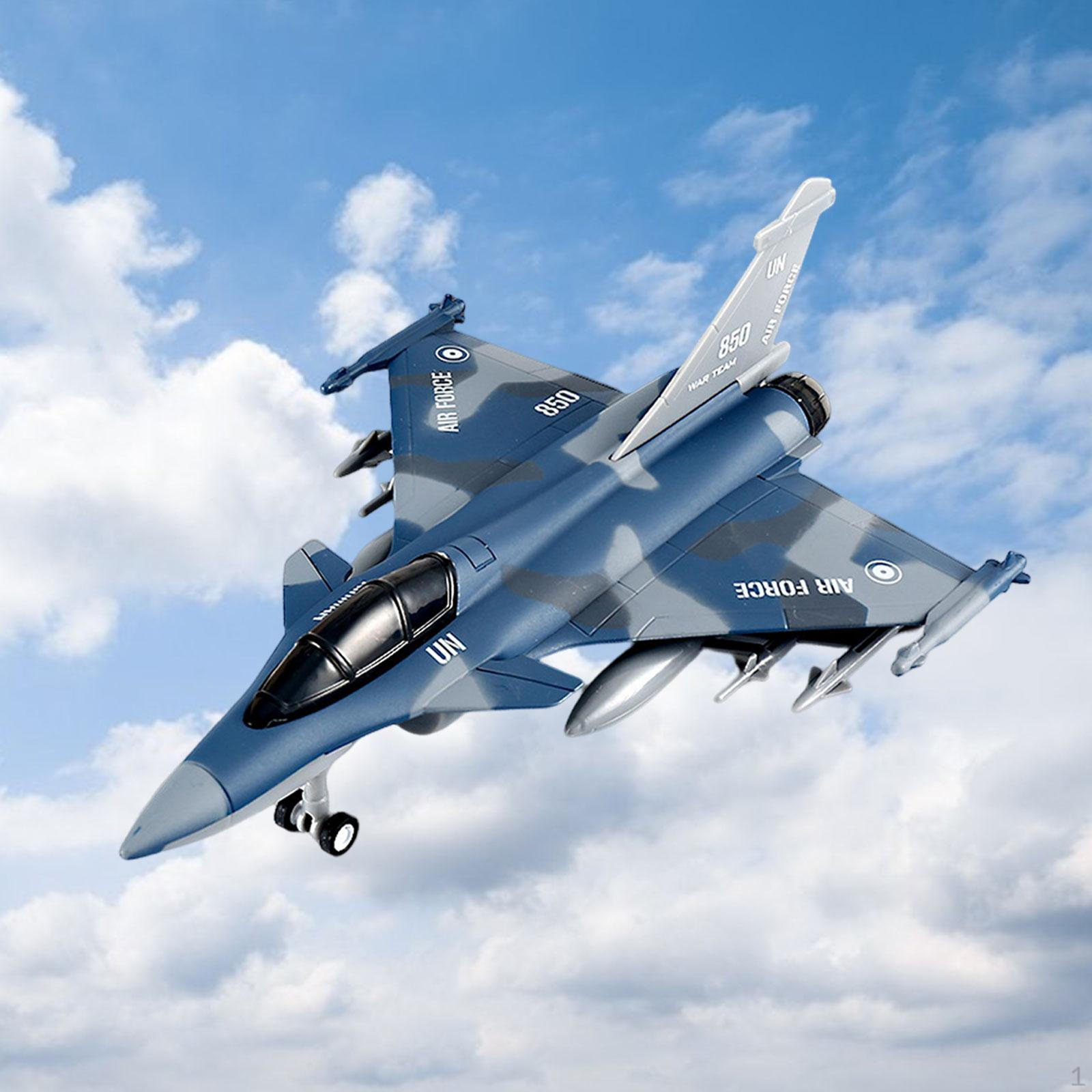 Aircraft Toy Airplane Pull Back Collection Fighter Jet Diecast Alloy Model Plane