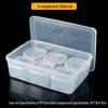 6-Compartment Plastic Food Sample Retention Box