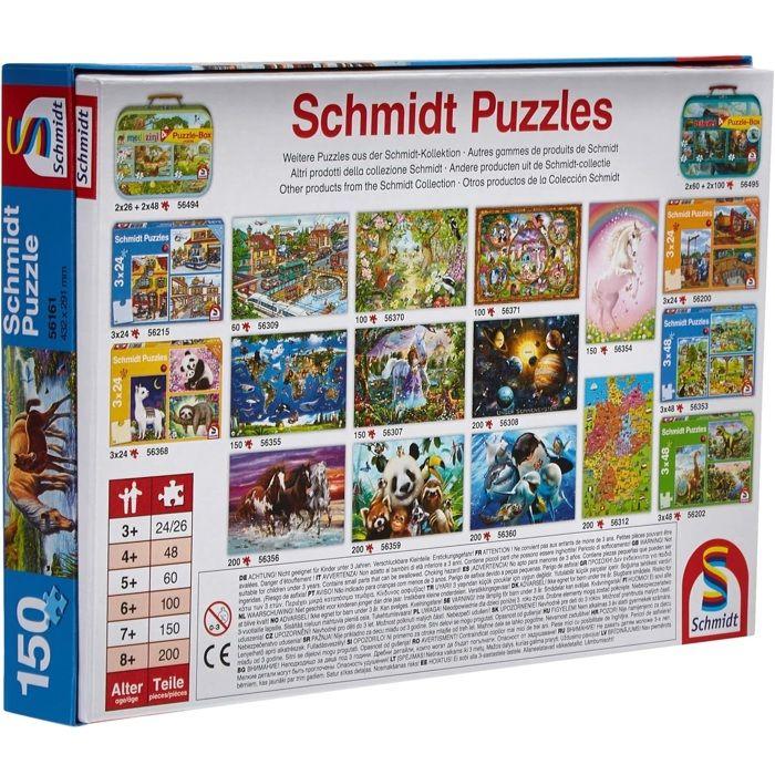 Puzzle Animaux - SCHMIDT SPIELE - Chevaux dans le ruisseau - 150 pièces - Enfant 7 ans