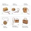 Handwoven Shoulder Bag Crossbody Bags Rattan Bag for Women Girl Vintage Handbag