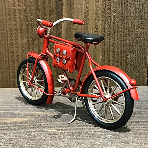 Akizuki Trading Good Old Messenger Bicycle RED W16×D5.5×H9.5cm 1910D-2001