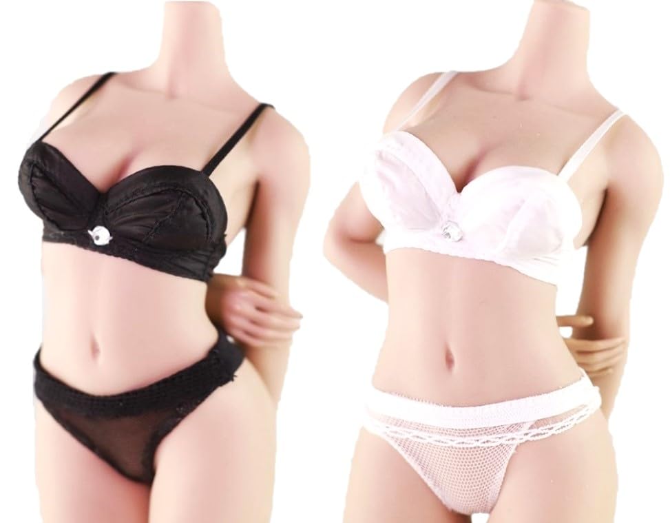 

Кукла женская черно-белая комплект бюстгальтер трусики комплект фигурка нижнее белье внутренняя бижутерия черно-белая для базового тела не [COOLPIPIT] 1/6 & & (Тело включено)