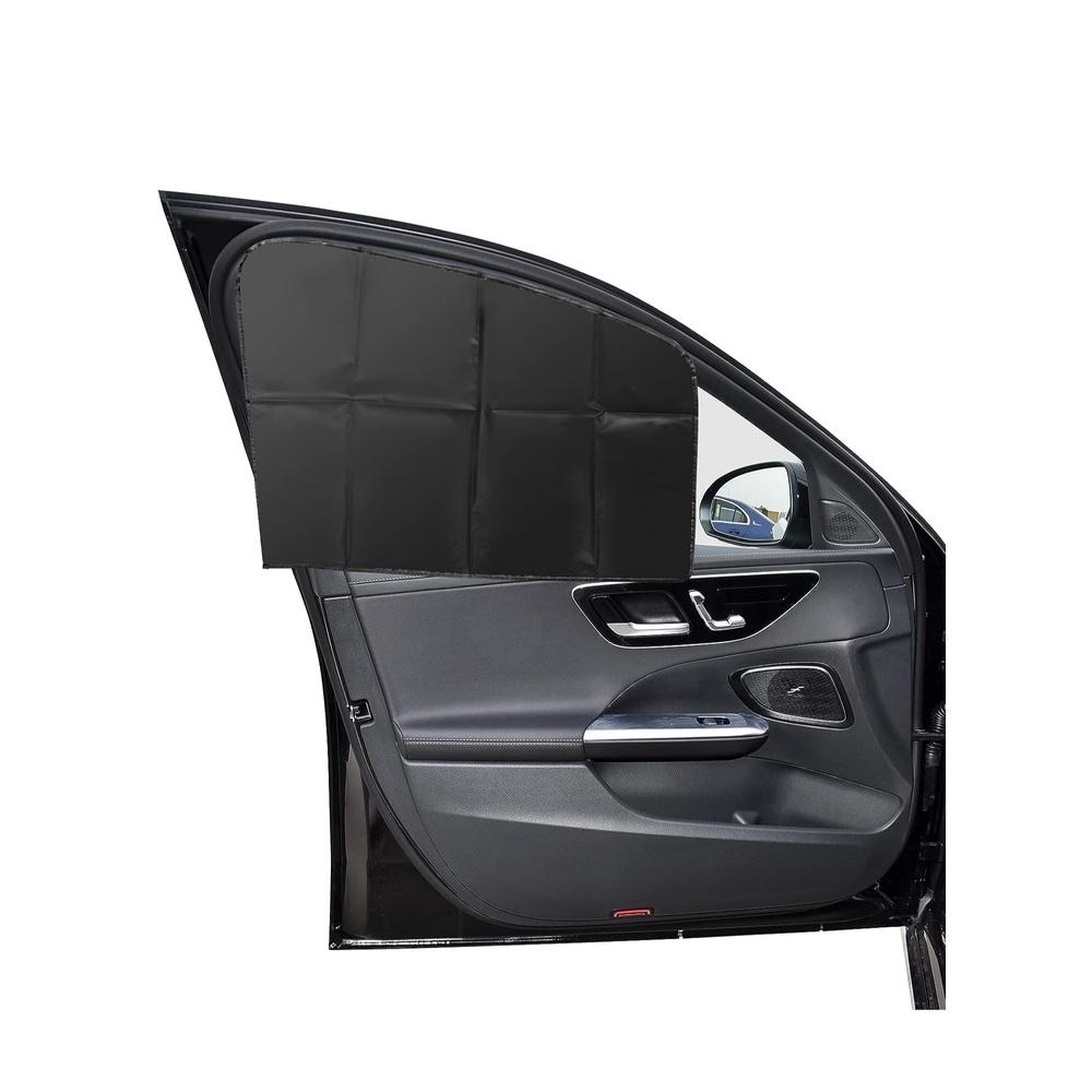 

Car Side Window Sun Shade 4 PCS Universal Magnetic Car Curtain for Baby and Kids with Blocks UV Rays Reduce Damage from Direct Bright Sunlight and He