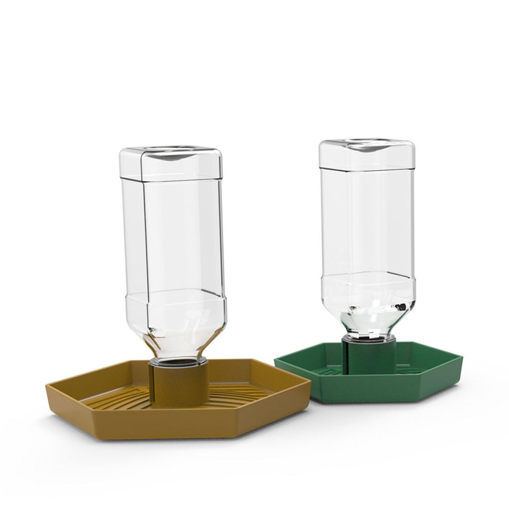 Automatyczny dozownik wody dla gadów, łatwy w czyszczeniu podajnik karmy, miska na wodę dla żółwi i jaszczurek, poidło dla zwierząt Anticlip