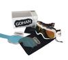 Goggles with Interchangeable Sports Sunglasses for Jet Half Outdoor Impact Wide Field of UV Helmet Portable and Easy To Perfect for Cleaning Winter