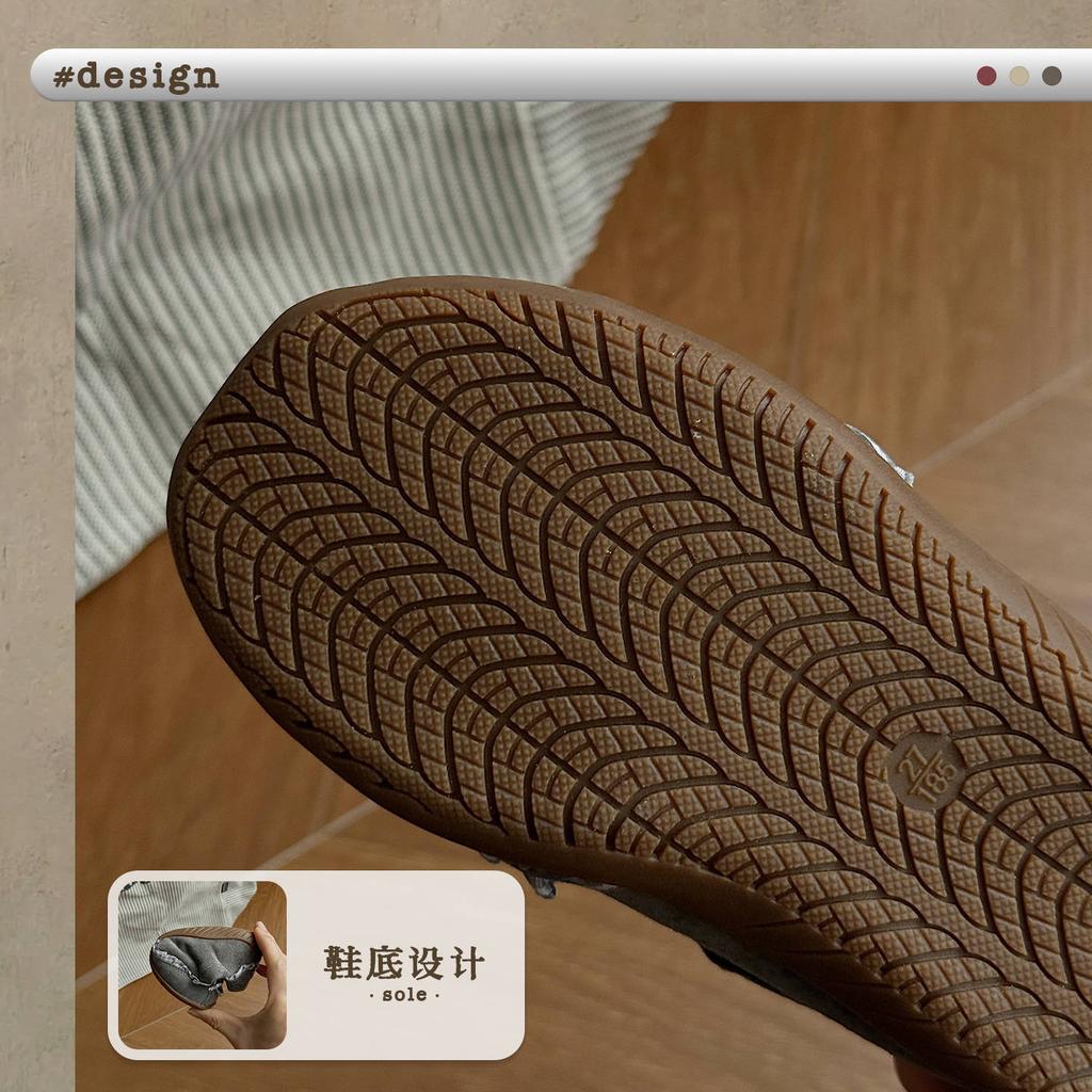 XSHX Süß Dünne Sohle Funktionale Klassenkameradin Prinzessin Ballett Retro Klettverschluss Design Herbst Neu Rennschuhe