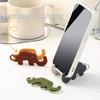 Cute Elephant Keychain - Portable Mini Phone Stand & Holder