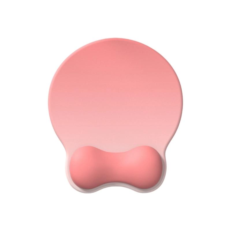 AntiSlip Mouse Pad With Memory Foam Wrist Rest Skin Friendly Ergonomic Wrist Support Gradient Color For Computer