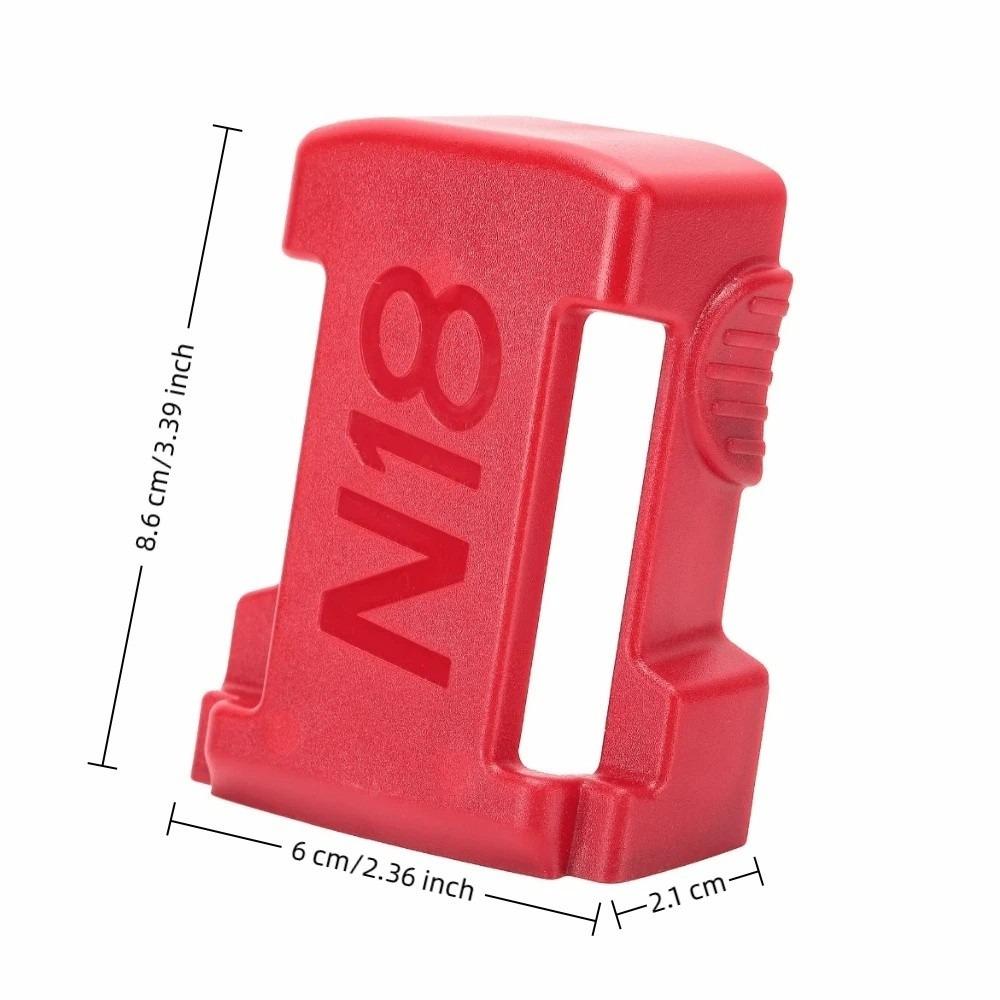 5PCS Release Button Battery Mount for Milwaukee M18 Series Lithium Battery Accessory