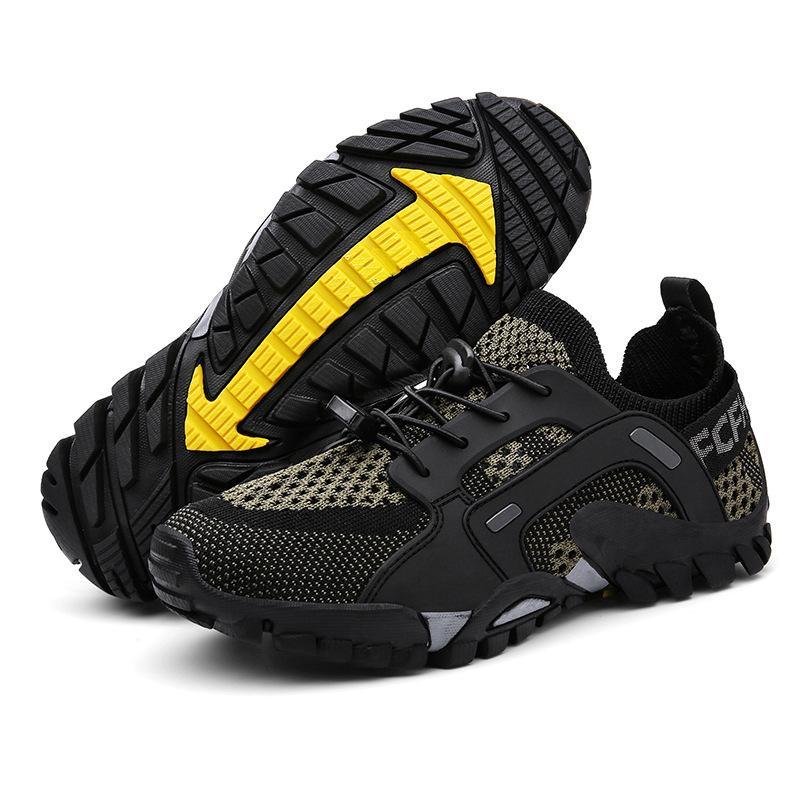 Large size outdoor hiking shoes breathable creek shoes outdoor casual fishing shoes water shoes light and quick drying wading shoes