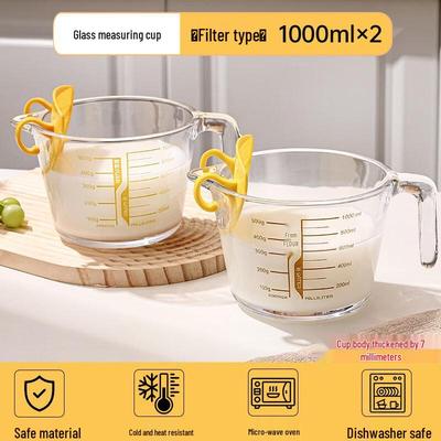 ZISIZ Graduated Glass Measuring Cup