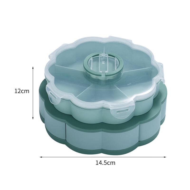 Abay Rotating Lotus Fruit & Candy Box