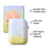 Earphone Shape Double Tube Air Matter Lip Gloss Long Lasting Waterproof Cosmetic 2.6gx2