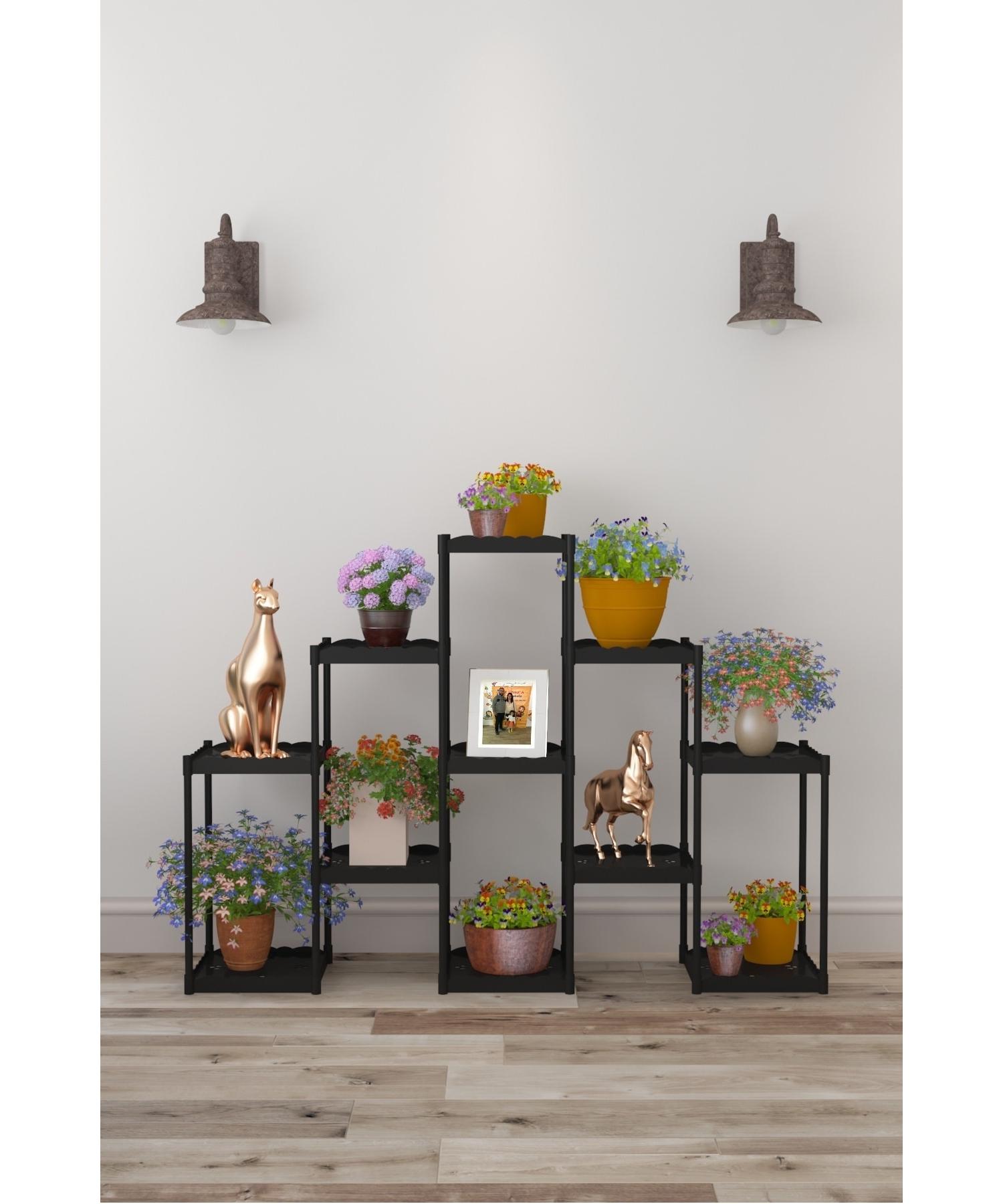 

Işıl 11 Shelf Plastic Flower Pot Decorative Flowerpot Flowerpot Stand 22322_k_s