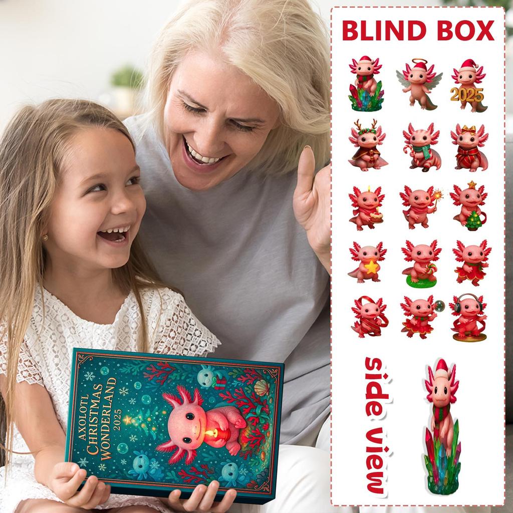 Kalendarz odliczający zawiera 24 prezenty, kalendarz odliczający i prezent-niespodziankę.