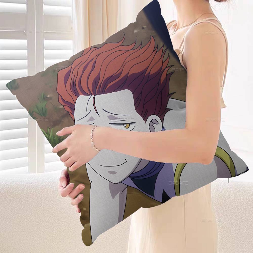 Anime Hunter X Hunter Personalized Pillow Cover Kids Bedroom Wild Party Decor Pillowcase kid Birthday shower Gift