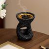 Handheld Cave Shape Incenses Burners Resin Incenses Holder Middle Eastern Styles Aromatherapies Burners for Meditations
