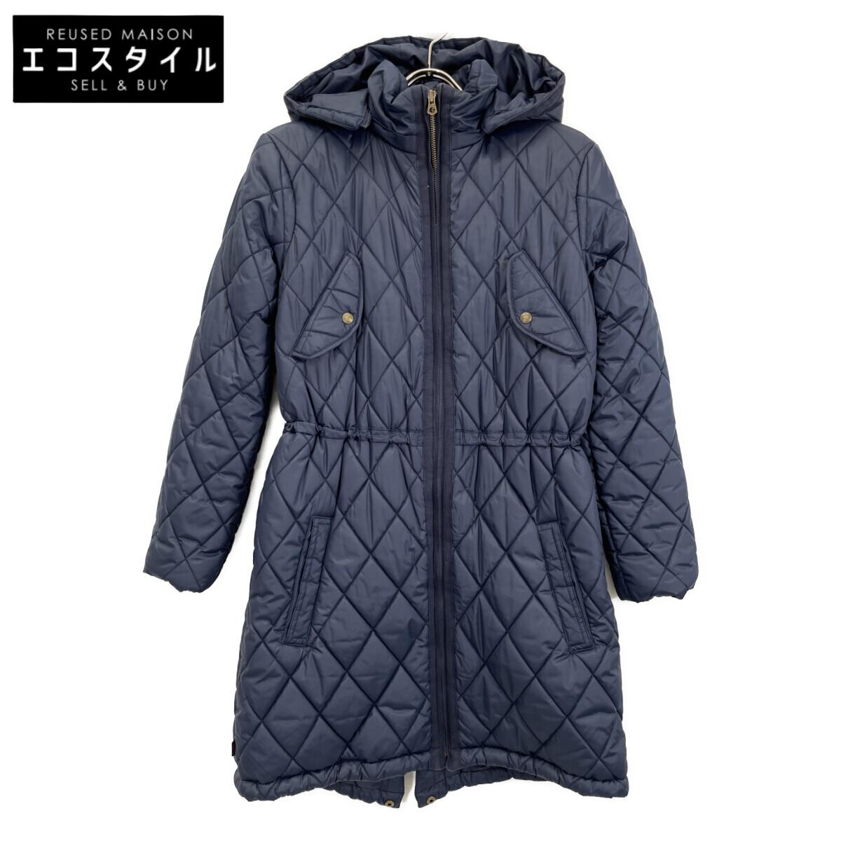 

POLO RALPH LAUREN Navy quilted coat coat XL NavyUsed