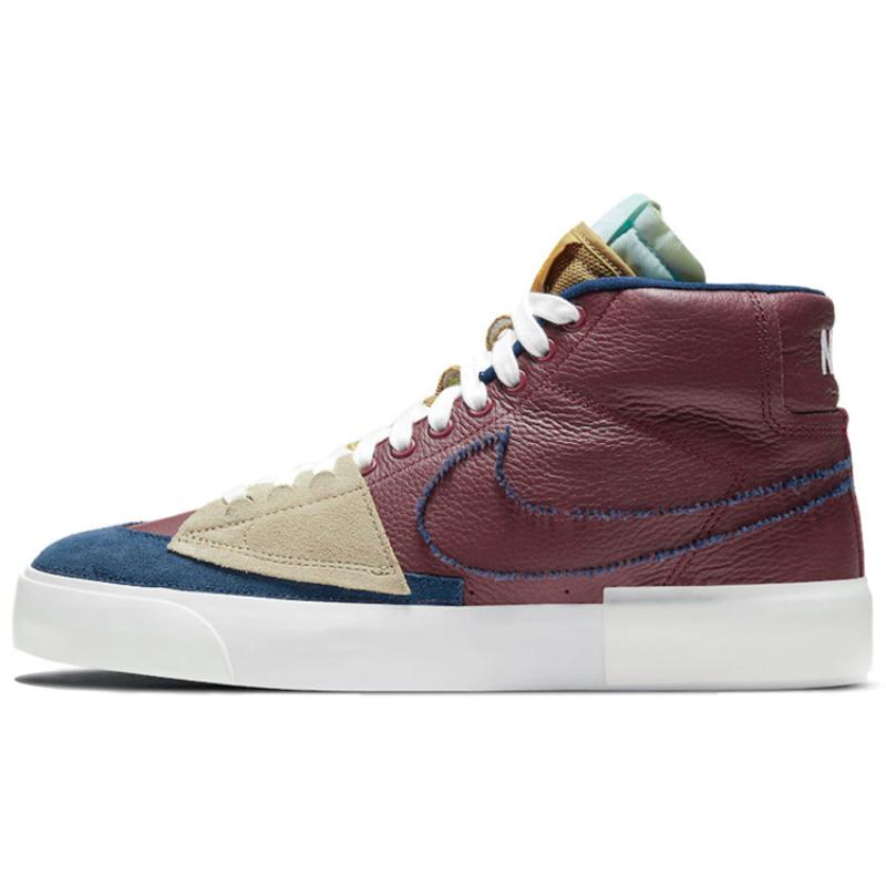 

Кроссовки Nike Zoom Blazer Mid Edge Sb Team Red Navy повседневные DA2189-600 42.5
