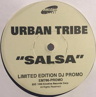 12inch Record URBAN TRIBE / M1 - Salsa / Feel The Drums - The Origin EM708PROMO Emotive Records 1996 US Dance & Electronica Used