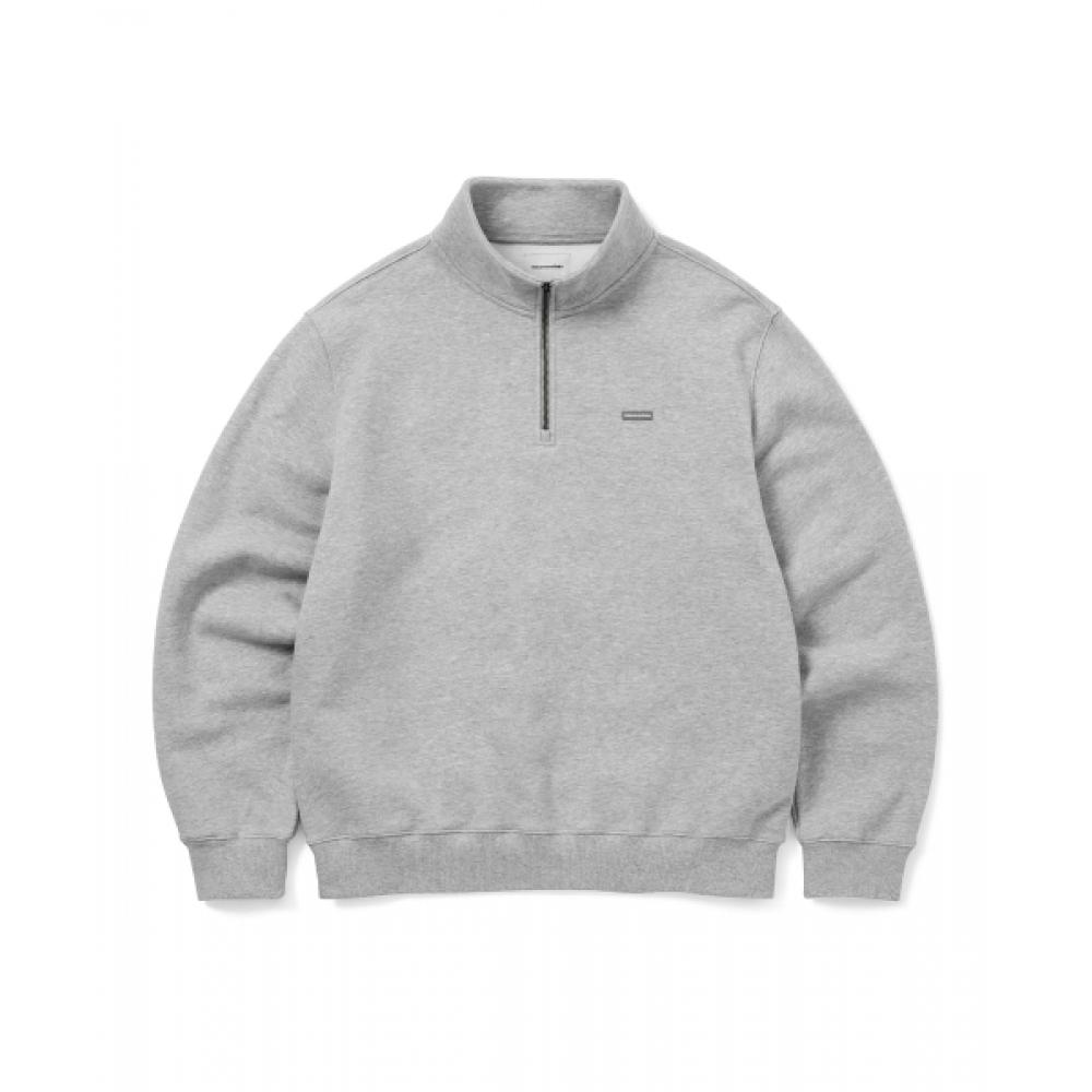 Thisisneverthat T.n.t. Classic Hdp Half Zip Sweatshirt Heather Grey XL
