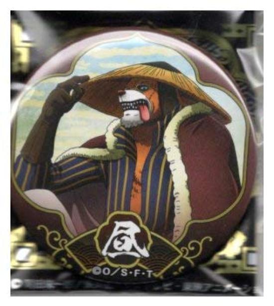 

Значок банки One Piece Senior Значок банки 20 Страна Вано Магазин Мугивара Инуараси Том.