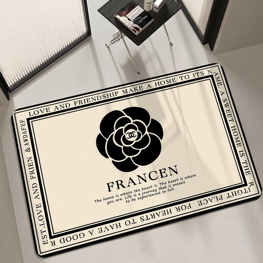 Mata podłogowa do łazienki z ziemi okrzemkowej, chłonna i szybkoschnąca do toalety, antypoślizgowa i zapobiegająca upadkom do wanny, mata podłogowa przed drzwiami do toalety