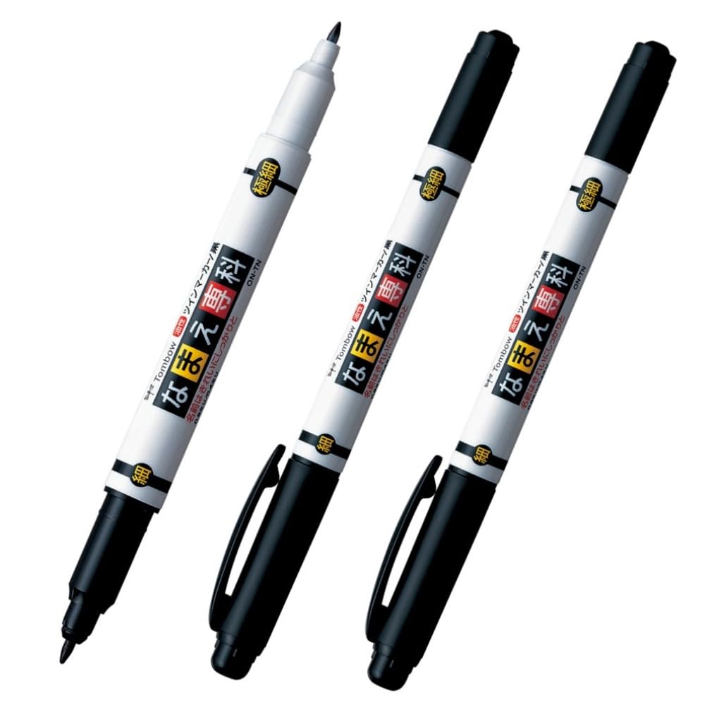 

Tombow Pencil Name Specialist Elementary School Student Twin Marker 3 Oil-Based Pen, Series, (Smudge-Resistant), Pens, MCA-310