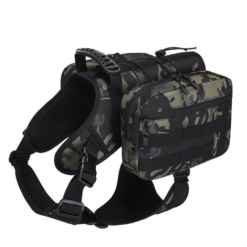Dog Backpack Harness,outdoor Walking Strorage Bag for Puppy Daily Trips