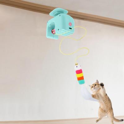 Electronic Cat Toy Electric Interactive Pet Game Hangable Smart Kitten Exercise Toy For Exercise Fitness Training Enrichment