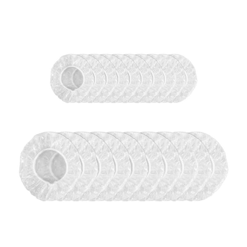100Pieces Smoky Alarm Protective Covers Featuring Easy Tool Less Installation and Removal Saving Time for Temporary Sites or Maintenance Work
