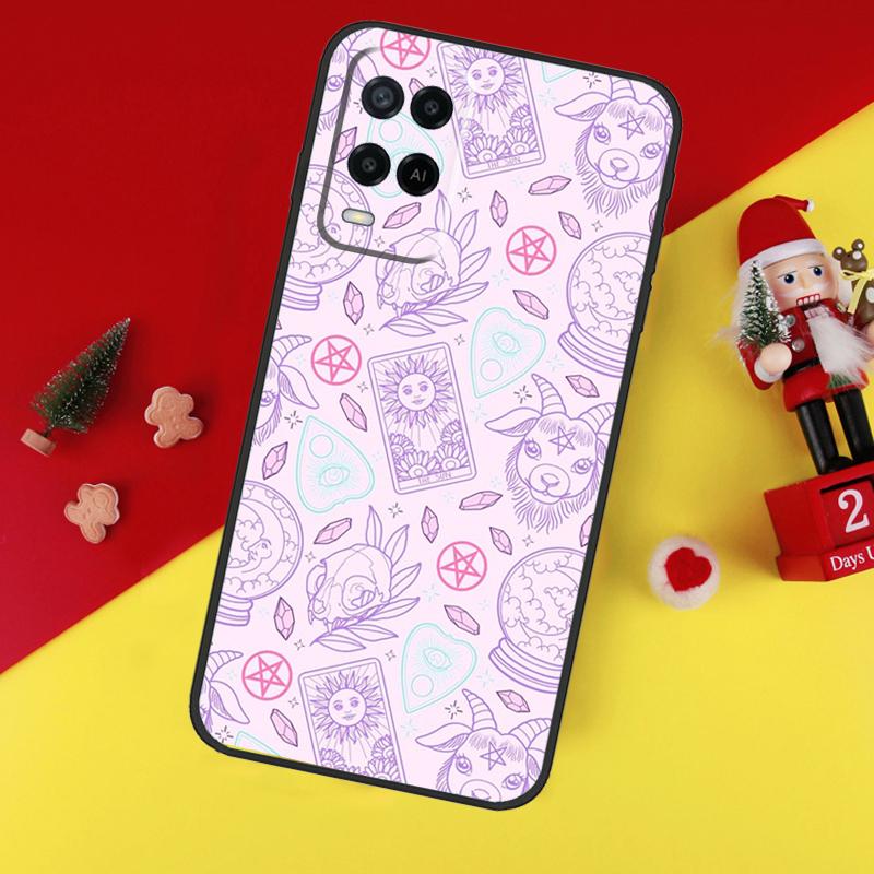 Pastel Goth Witchy For OPPO A74 A94 A17 A16 A15 A79 A58 A78 A98 A77 A5 A9 A96 A76 A52 A72 A57S A54S A53S Case